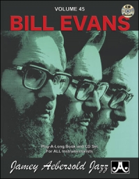 Aebersold 045 Bill Evans Book/cd Sheet Music Songbook