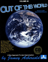 Aebersold 046 Out Of This World Book/cd Sheet Music Songbook