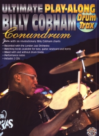 Billy Cobham Conundrum Drum Trax Book & Audio Sheet Music Songbook