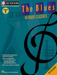 Jazz Play Along 03 Blues Book & Cd Sheet Music Songbook