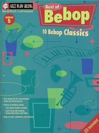 Jazz Play Along 05 Best Of Bebop Book & Cd Sheet Music Songbook