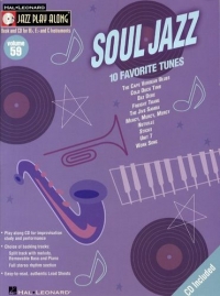 Jazz Play Along 59 Soul Jazz Book/cd Sheet Music Songbook