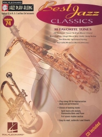 Jazz Play Along 74 Best Jazz Classics Book/cd Sheet Music Songbook