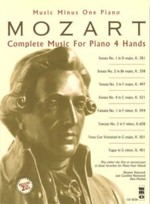 Mmocd3036 Mozart Complete Music For Piano 4 Hands Sheet Music Songbook