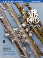 Mmocd3859 Trumpet Duets In Jazz - 18 Duets (burt C Sheet Music Songbook