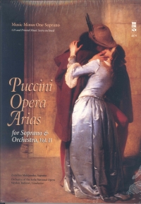 Mmocdg4079 Puccini Opera Arias For Soprano Vol 2 Sheet Music Songbook