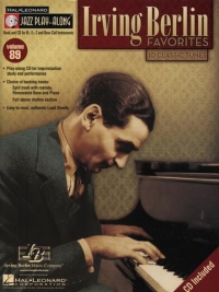 Jazz Play Along 89 Irving Berlin Favorites Bk & Cd Sheet Music Songbook