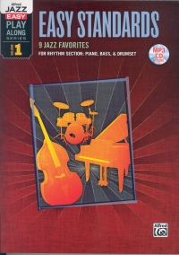 Alfred Jazz Easy Play Along 1 Easy Standard Rhythm Sheet Music Songbook