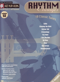 Jazz Play Along 53 Rhythm Changes Book & Cd Sheet Music Songbook