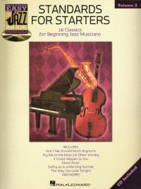 Easy Jazz Play Along 02 Standards For Starters +cd Sheet Music Songbook