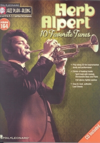 Jazz Play Along 164 Herb Alpert Book & Cd Sheet Music Songbook