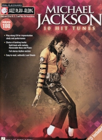 Jazz Play Along 180 Michael Jackson + Cd Sheet Music Songbook