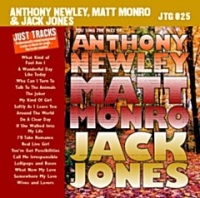 Jtg025 Anthony Newly Matt Monro & Jack Jones Sheet Music Songbook
