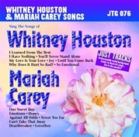 Jtg076 Hits Of Whitney & Mariah Sheet Music Songbook