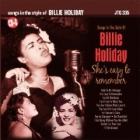 Jtg335 Billie Holiday Shes Easy To Remember Sheet Music Songbook