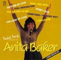Pscd1163 Hits Of Anita Baker Vol 2 Sheet Music Songbook