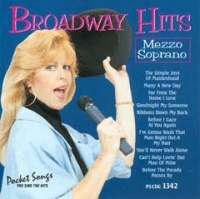 Pscd1342 Broadway Hits For Mezzo Soprano Sheet Music Songbook