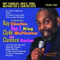 Pscd1502 Ray Charles Ben E King Mcphatter & Carter Sheet Music Songbook