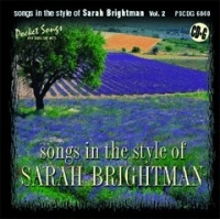 Pscd6040 Songs In The Style Of Sarah Brightman Vol Sheet Music Songbook