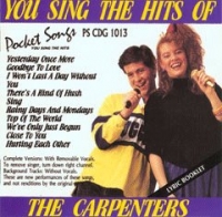 Pscdg1013 Hits Of The Carpenters Sheet Music Songbook