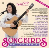 Pscdg1089 Songbirds - Female Country Sheet Music Songbook
