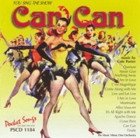 Pscdg1184 Can-can Sheet Music Songbook