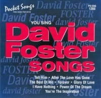 Pscdg1260 Sing David Foster Songs Sheet Music Songbook