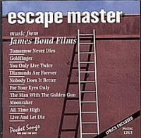 Pscdg1263 Escape Master (james Bond Themes) Sheet Music Songbook