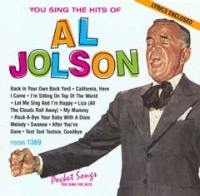 Pscdg1369 Hits Of Al Jolson Sheet Music Songbook
