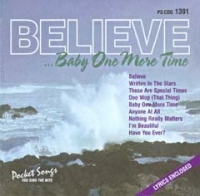 Pscdg1391 Believebaby One More Time Sheet Music Songbook