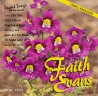 Pscdg1392 Hits Of Faith Evans Sheet Music Songbook
