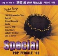 Pscdg1415 Special (pop Female 99) Sheet Music Songbook