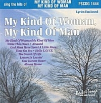 Pscdg1444 My Kind Of Woman/my Kind Of Man Sheet Music Songbook
