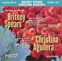 Pscdg1457 Britney Spears/christina Aguilera Sheet Music Songbook