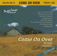 Pscdg1464 Come On Over Female Country Sheet Music Songbook