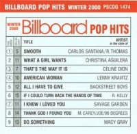 Pscdg1474 Billboard Winter (m/f) Sheet Music Songbook