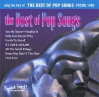 Pscdg1482 The Best Of Pop Songs (m/f) Vol 1 Sheet Music Songbook