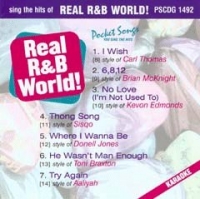 Pscdg1492 Real R&b World! (m/f) Sheet Music Songbook