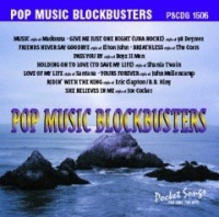 Pscdg1506 Pop Music Blockbusters! (m/f) Sheet Music Songbook