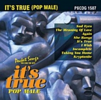 Pscdg1507 Its True (pop Male) Sheet Music Songbook