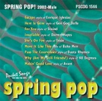 Pscdg1566 Spring Pop! (2002 Male) Sheet Music Songbook