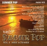 Pscdg1572 Summer Pop Vol 1 (m/f) Sheet Music Songbook