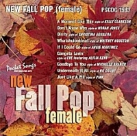 Pscdg1583 New Fall Pop (female) Sheet Music Songbook