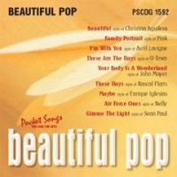 Pscdg1592 Beautiful Pop (m/f) Sheet Music Songbook