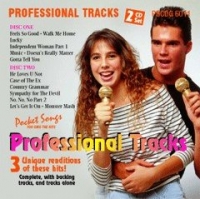 Pscdg6011 Professional Tracks (m/f) Sheet Music Songbook