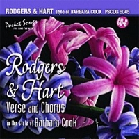 Pscdg6045 Rodgers & Hart Style Of Barbara Cook Sheet Music Songbook