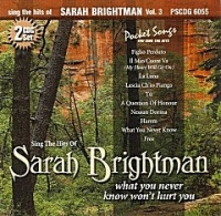 Pscdg6055 Sarah Brightman Vol 3 2 Cdg Set Sheet Music Songbook