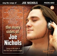 Pscdg6093 Sing The Songs Of Joe Nichols Sheet Music Songbook