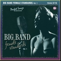 Pscdg6116 Big Band Female Standards Vol 1 Sheet Music Songbook
