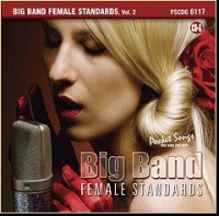 Pscdg6117 Big Band Female Standards Vol 2 Sheet Music Songbook